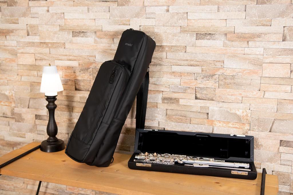 Pearl Flute x anello collaboration one shoulder bag water repellent #black ANL-FLOS1#B