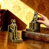 Vintage Egyptian God Anubis Ram Khnum Resin Statue Set Decorative Figurines for Home Living Room Tabletop Wall Display 2026 New