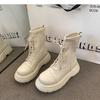 thick-soled Martin boots women's new spring and autumn single boots short boots sweet cool thin short boots