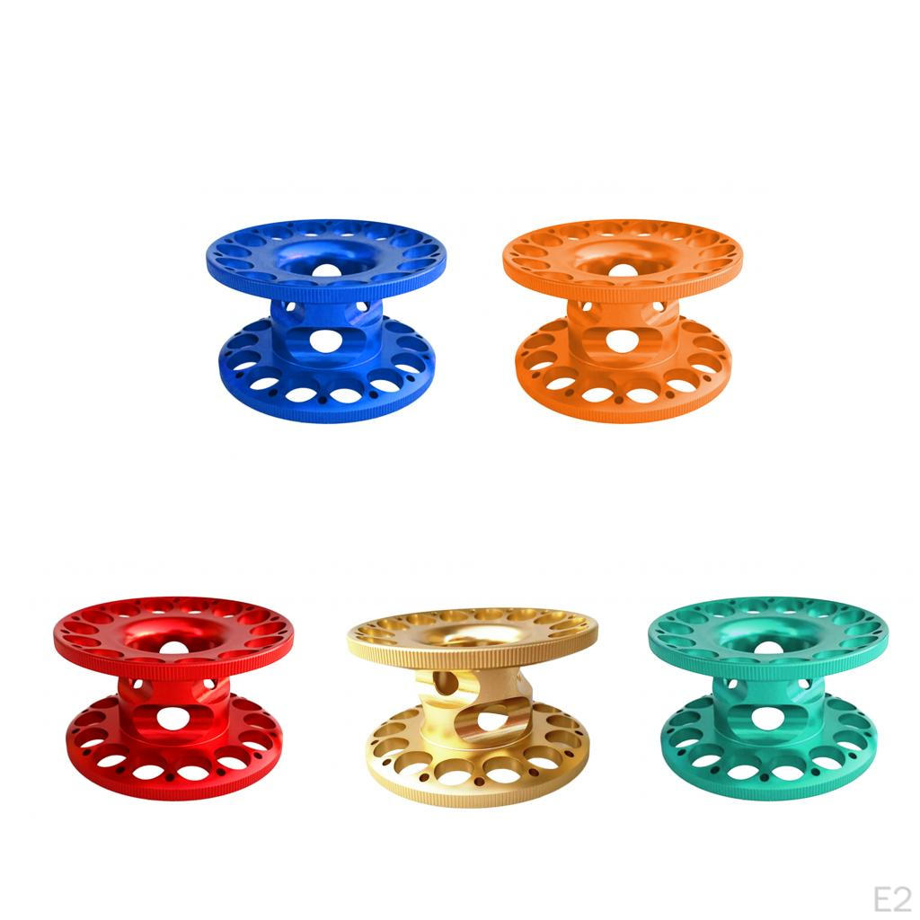 Fingerrulle i legering Scubadykning Tech Spole Rymmer 15-30m/00ft Lina