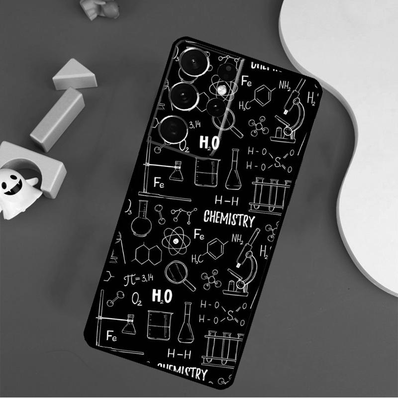 Biology and Chemistry Phone Case For Samsung Galaxy S25 Ultra S9 S10 S20 FE S21 S22 S23 S24 Plus S24 Ultra Cover