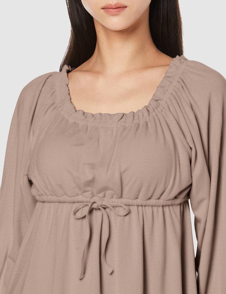 Gelato Pique Frill Pullover PWCT215208 Size F Women's Brown,