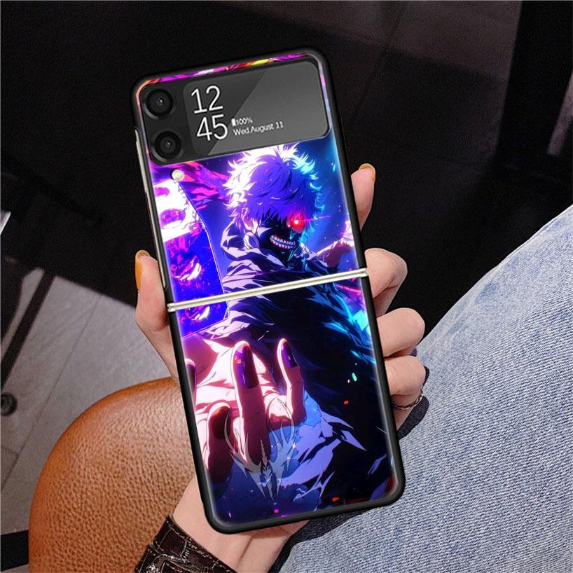 G-Ghoul Tokyo Kaneki Ken Phone Case For Samsung Z Flip 7 6 5 4 3 Galaxy ZFlip7 ZFlip6 ZFlip5 ZFlip4 ZFlip3 5G Print Cover