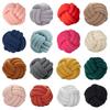 Kissen Manuell Geflochtener Knoten Runde Ballform Sherpa Elastisch Schlafgefährte Sofa Couch Dekoration Wurfkissen Fotografie Kissen