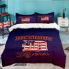 Detroit Tigers Emblem 3pcs Bedding Set,Including 1pc Duvet Cover And 2pcs Pillowcases Perfect Gift for Christmas,Ideal for Bedroom, Dormitory