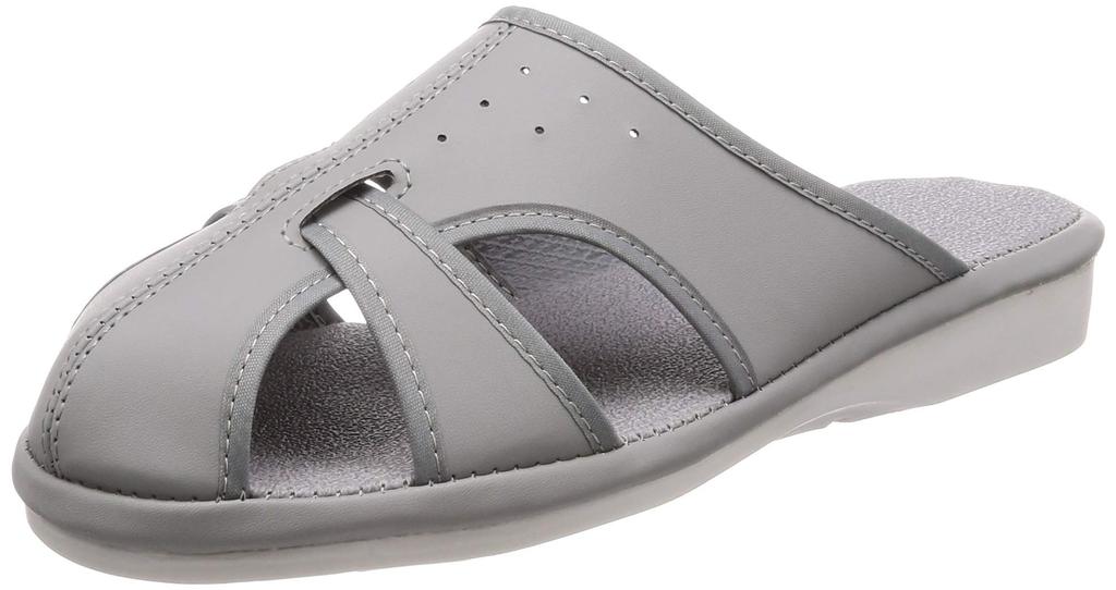 Aitos AZ59705 Work Large Anti-Static Slippers, 3E, Gray,