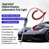 3V To 120V Digital Display Voltage Circuit Tester Multifunction Car Diagnostic Probe Test Pen Electric Measuring Pen Repair To