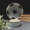 Soccer Ball LED Night Light Luminous Table Lamp Nightlight 3D Football Lamp Boys