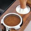 Coffee Press Powder Hammer Solid Wood Handle 304 Stainless Steel Press Powder Cloth Powder Coffee Machine Special Accessories