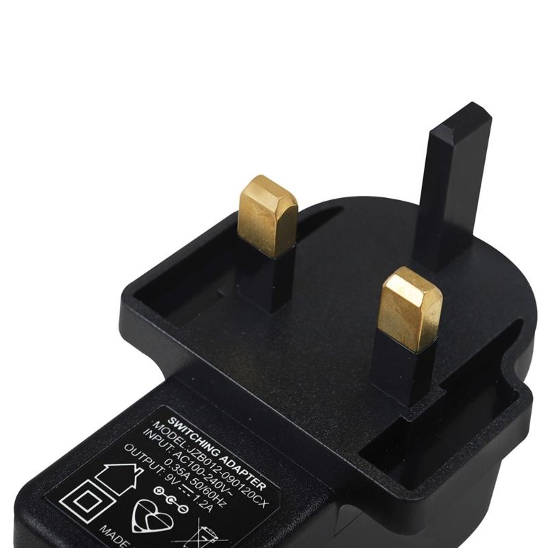 AC100V-240V DC9V 1.2A Speaker Power Supply Adapter Charger for Trolley Box Speaker Sound Horn Supply Plug