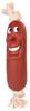 Trixie | Vinyl Sausage with Rope 11cm - Sausage with Rope 11cm