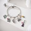925 Silver Travel Charm Pendant New York Rome Vienna Landmark Building Bracelet Diy Fashion Jewelry Gift