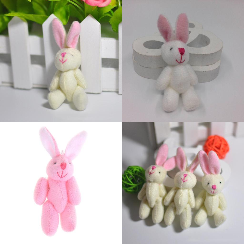 Adorable 7.5cm Mini Rabbit Bunny Plush Toy Doll Perfect For Wedding Souvenirs And Gifts