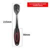 Fly Ratchet Wrench Set: Large, Medium, Small - 24T Straight, 72T Bent, Quick Release, Reversible, Auto Repair Tools