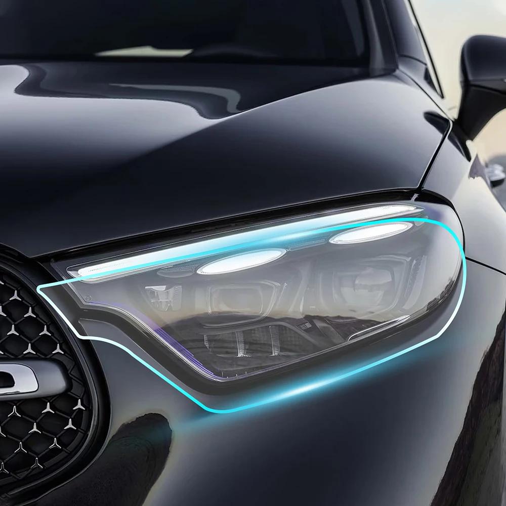 TPU Paint Protection Film Headlight Kit for Mercedes GLC X254 Luxury Base 2023-2024