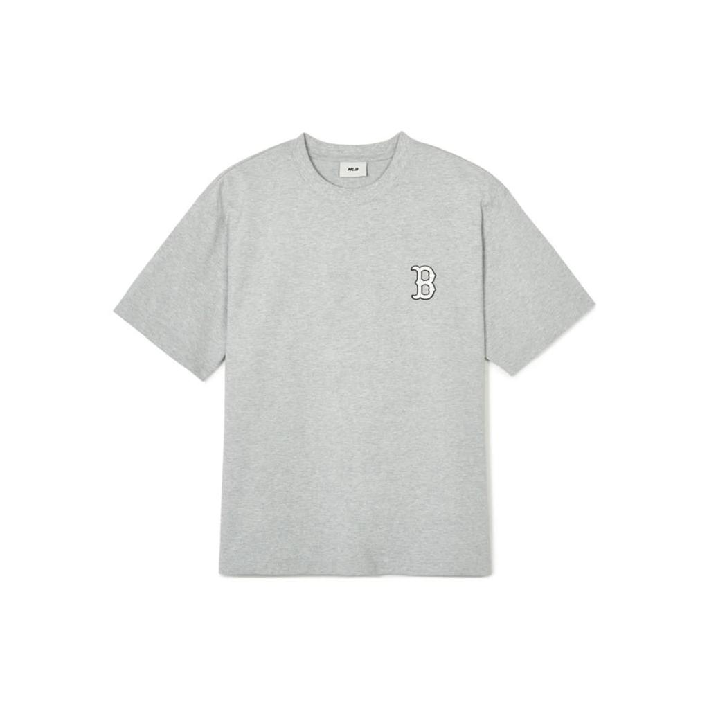MLB SS24 T Shirt Unisex Light Gray 3ATSM0343-43MGS