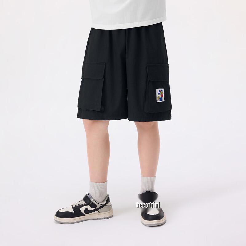 Xiaoyinman Boys' Casual Cargo Shorts