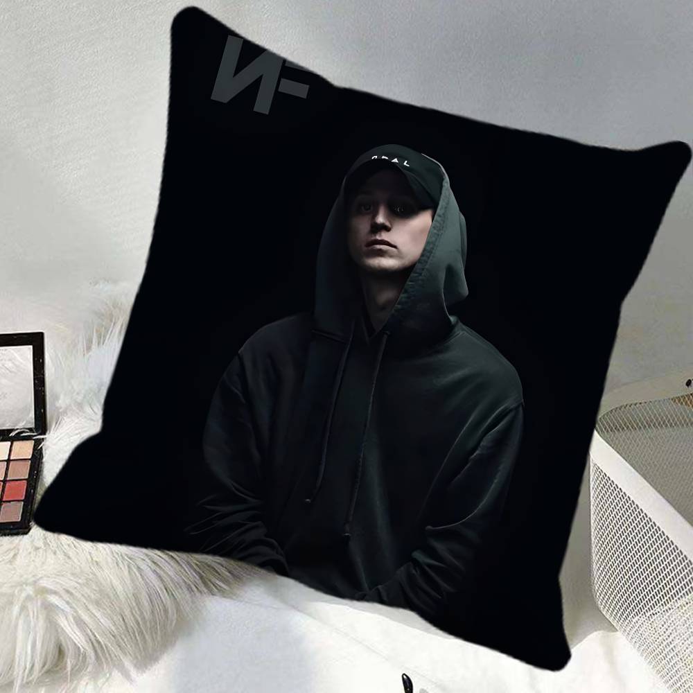 Album NF Rapper Pillow Case Square Pillow Bedroom Sofa Leisure Comfort Cushion Car Home Decoration