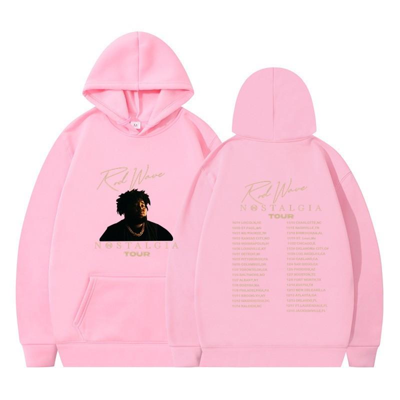 Famous Rapper Rod Wave Hoodie Street Style Y2K Men'S And Women'S Hoodie Harajuku Casual Pullover With Plush Trendy Printed Hoodi