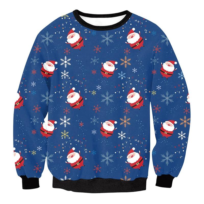 Premium New Ugly Xmas Christmas Sweater Vacation Santa Elf Novelly Sweatshirt For Women And Men
