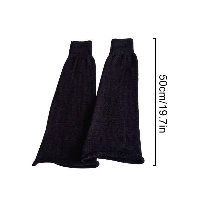 1 Pair Leg Warmer New Japanese Knit Socks Calf Gaiters Heap Heap Socks Cute Lolita Socks Sweet Girl Knitted Foot Cover