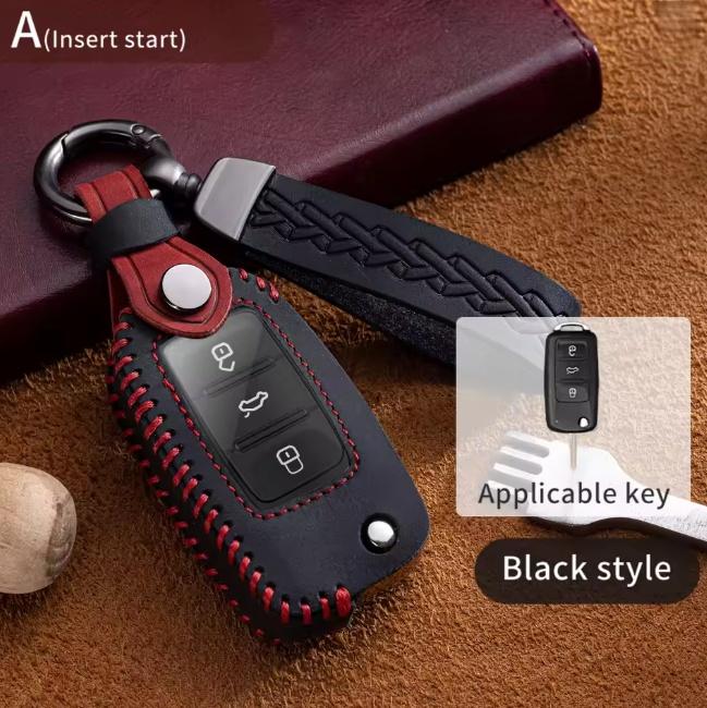 New Car Remote Key Case Cover For Volkswagen VW Polo Golf Passat Tiguan Beetle Caddy T5 Up Eos Skoda Octavia Seat Leon Altea