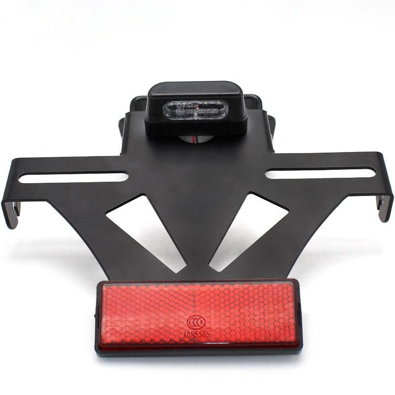 Universal Motorcycle Adjustable Angle License Number Plate Frame Holder Bracket for Honda CBR1000R