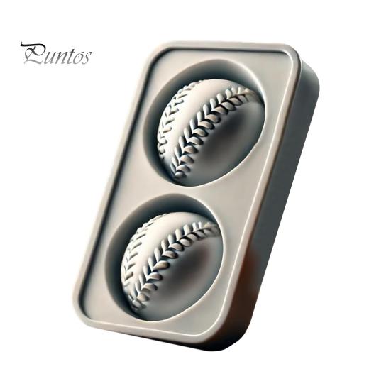 

1/2 шт. силиконовая бейсбольная форма для льда 2/4 полости легко вынимается без BPA холодильник коктейль виски ледяной шар форма для кубиков льда кухонные принадлежности S 1pc