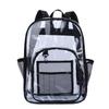 Large Capacity Transparent PVC Backpack for Students