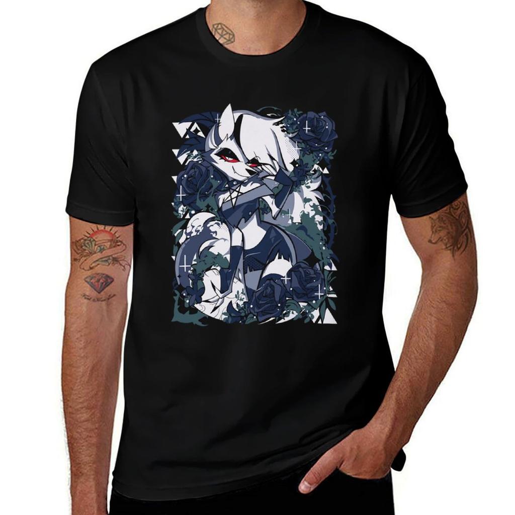 Helluva Boss Loona T-Shirt Große Größe Kurzarm-T-Shirt Für Unisex