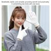 Winter Glove Women Warm Winter Touch Screen Gloves Stretch Classical Knit Mittens Wool Full Finger Outdoor Cycling Driving Glove
