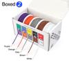 UL1007 Electrical Wire Kit Boxed 5 Colors 16-30 AWG PVC Insulated Tinned Copper Stranded Flexible PCB Breadboard Jumper Cable