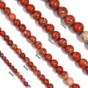 Red Jaspers 4 6 8 10 12mm Stone Round Loose  Beads Jewelry Making Fashion Accessories 15" DIY
