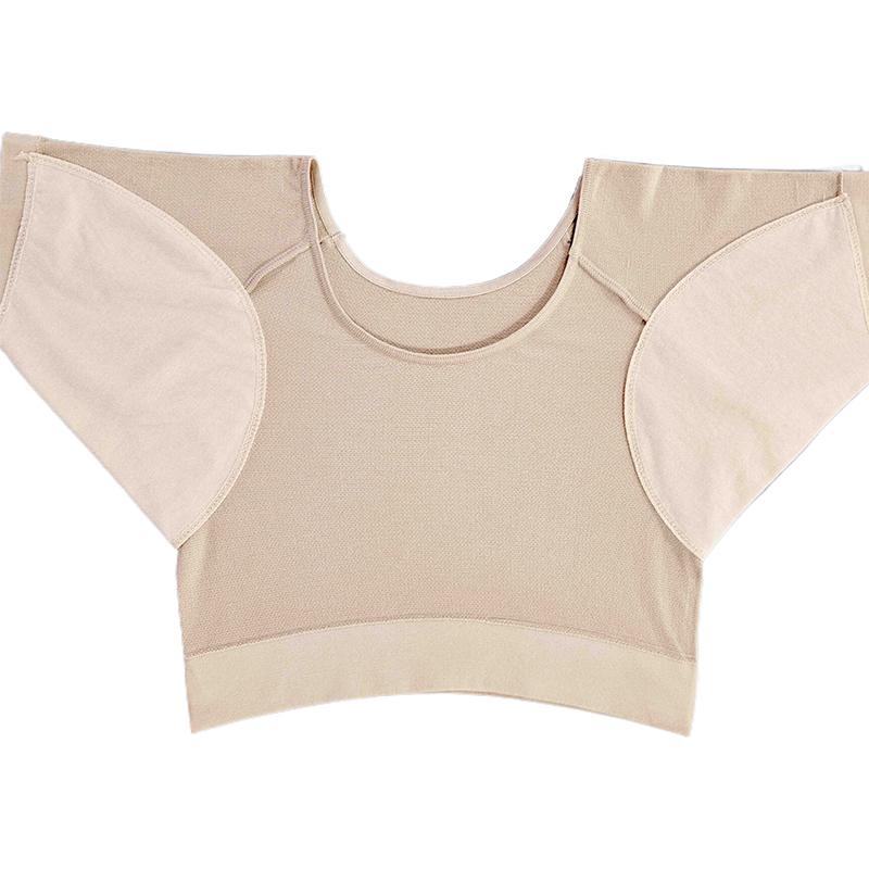 Breathable Sweat Absorbing Clothes Ultra-Thin Mesh Quick-Drying Chest Wrap Vest Sweat Proof Underarm Sweat Pads T-Shirt Women