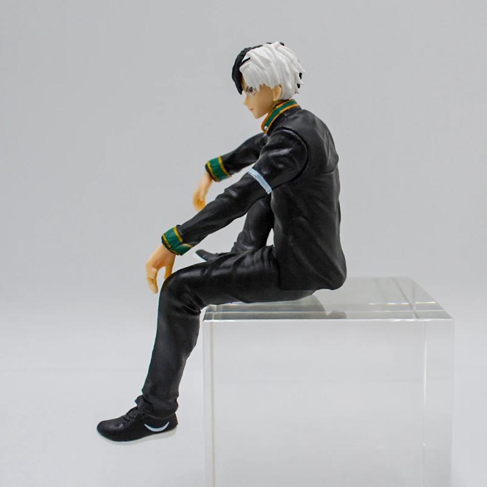 Anime WIND BREAKER Sakura Haruka Figure Kaji Ren Noodle Stopper Figure Sitting Model Toy Gift Doll Aciton Figure