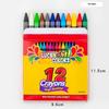 4/12/18/24Colors Art Drawing Set Multicolor Crayons Kid Graffiti Brush Student Oil Painting Stick Suit School Art Supplies