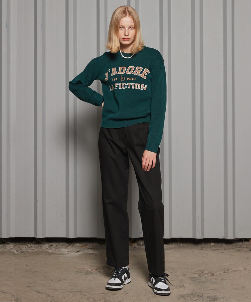 LARTIGENT Lr Tuck Pants(Black)