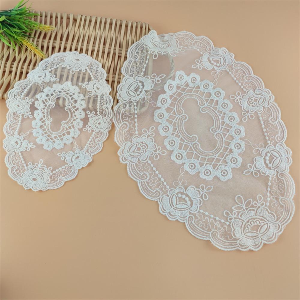 Party Wedding Home Decorations Lace Embroidered Coaster Kitchen Accessories Table Cloth
