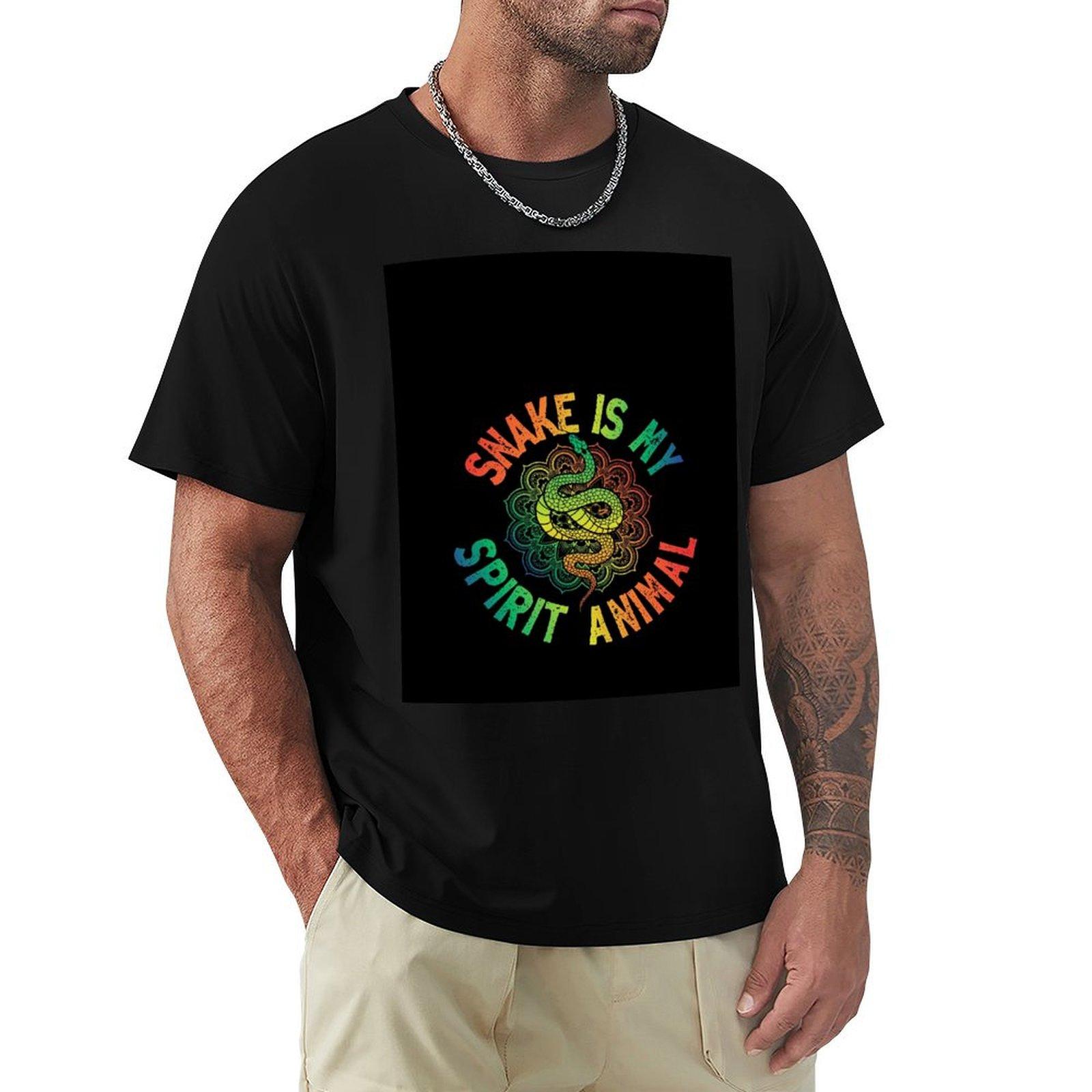 

Snake Spirit Animal Funny Snake Gift TShirt tshirts personalised funny gifts mens t shirts pack 4XL