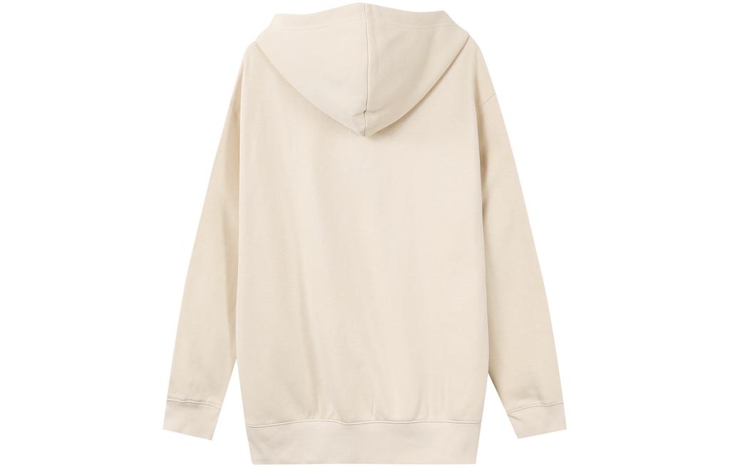 Nike Sweatshirts Women's Beige Hooded Thickened Regular DJ7669-219