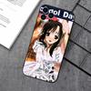 Classic Anime School Days  Phone Case For iPhone 16 16e 15 14 13 12 11 Plus Mini Pro Max Soft Black Shockproof Cover
