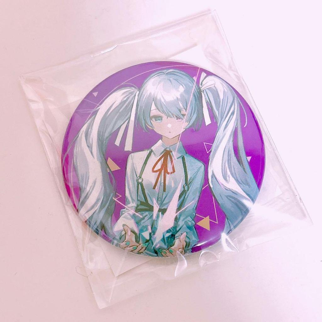 [USED] Project Sekai Album Nigo Miku Hatsune Miku Bonus Can Badge Not for Sale