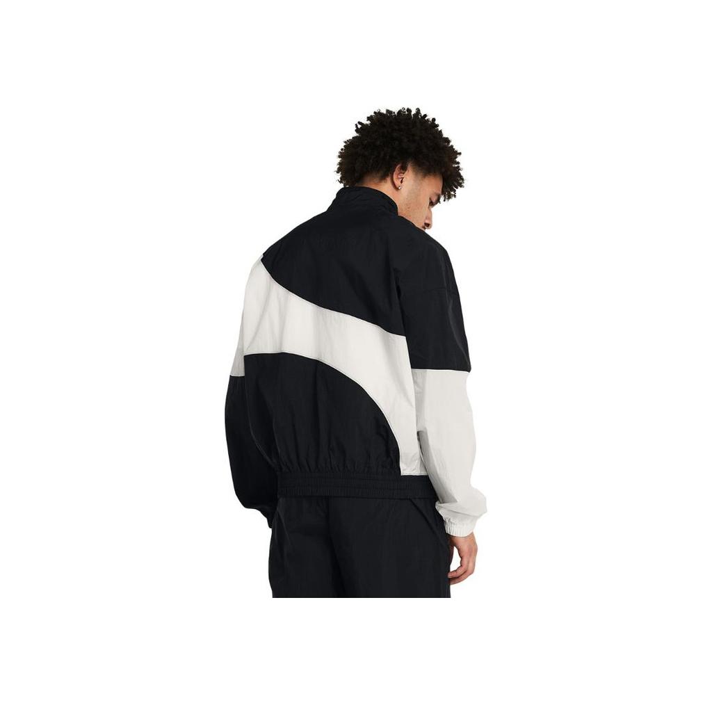 Under Armour Chaqueta Casual de Entrenamiento Color Block con Pliegues Manga Larga para Hombre Chaquetas Negro 1382874-001