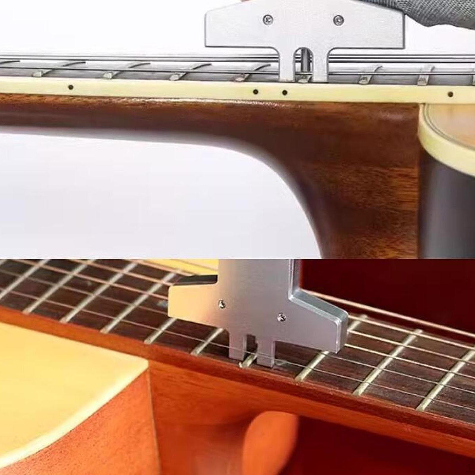 

Измеритель высоты струн Гитарный измеритель расстояния с цифровым дисплеем Электрический Простой в использовании