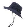 Tooling Bucket Hat Summer Outdoor Men's Sun Hat Light Breathable Flip Button Cowboy Hat Climbing Waterproof Sun Protection Hat