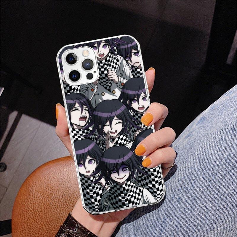 Danganronpa Kokichi Ouma Phone Case For iPhone 17 Air 16 Pro Max 16E 15 + 14 Plus 11 12 13 Mini 7 8 SE Gift Print Cover Fundas 1