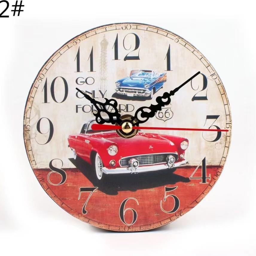 European Creative Wall Clock for Living Room Decor