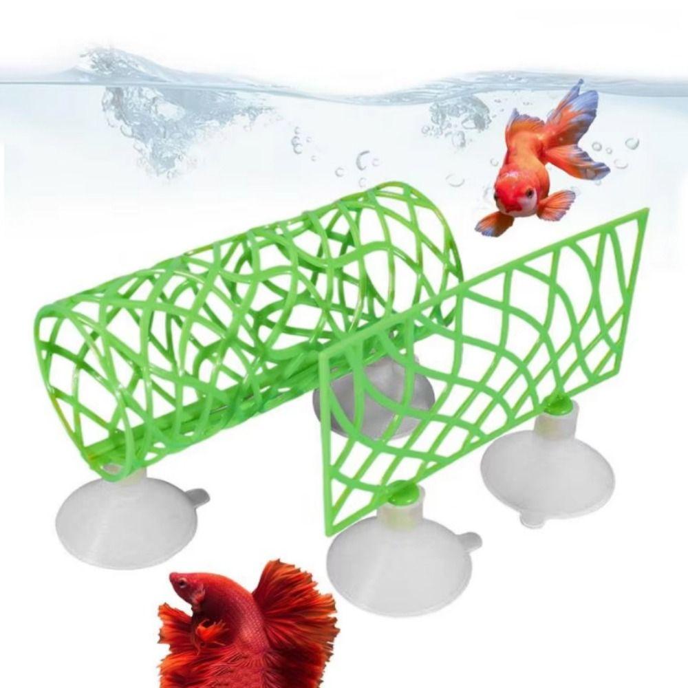2pcs/set Flexible Betta Hidden Resting Tube Plastic Betta Fish Tunnel  Home Fish Tank