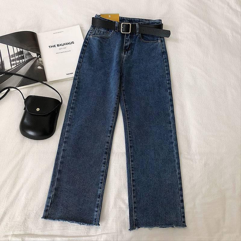 Women s High-Waist Wide Leg Summer Jeans 2024 2XL