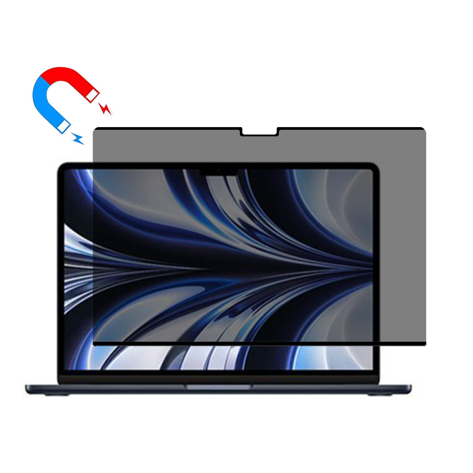 

Матовий захисний екран для MacBook Air 13 дюймів (2025) M4 A3240/(2024) M3 A3113/(2022) M2 A2681 Магнітна Імпортна ПЕТ Плівка Анти-Шпигун A